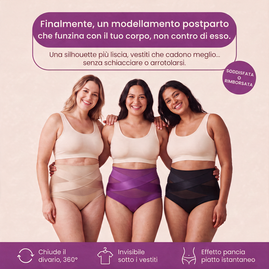 Slip Modellante Vita Alta — Addome Scolpito, Zero Cuciture