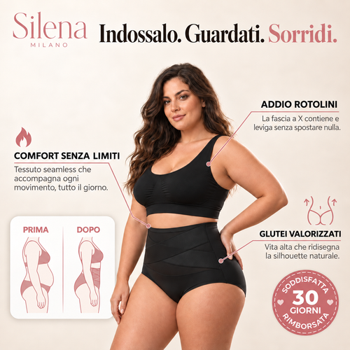 Slip Modellante Vita Alta — Addome Scolpito, Zero Cuciture