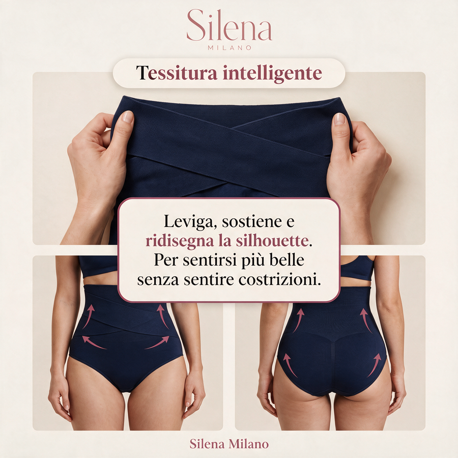 Slip Modellante Vita Alta — Addome Scolpito, Zero Cuciture