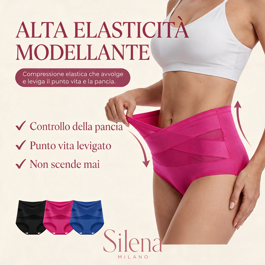 Slip Modellante Vita Alta — Addome Scolpito, Zero Cuciture